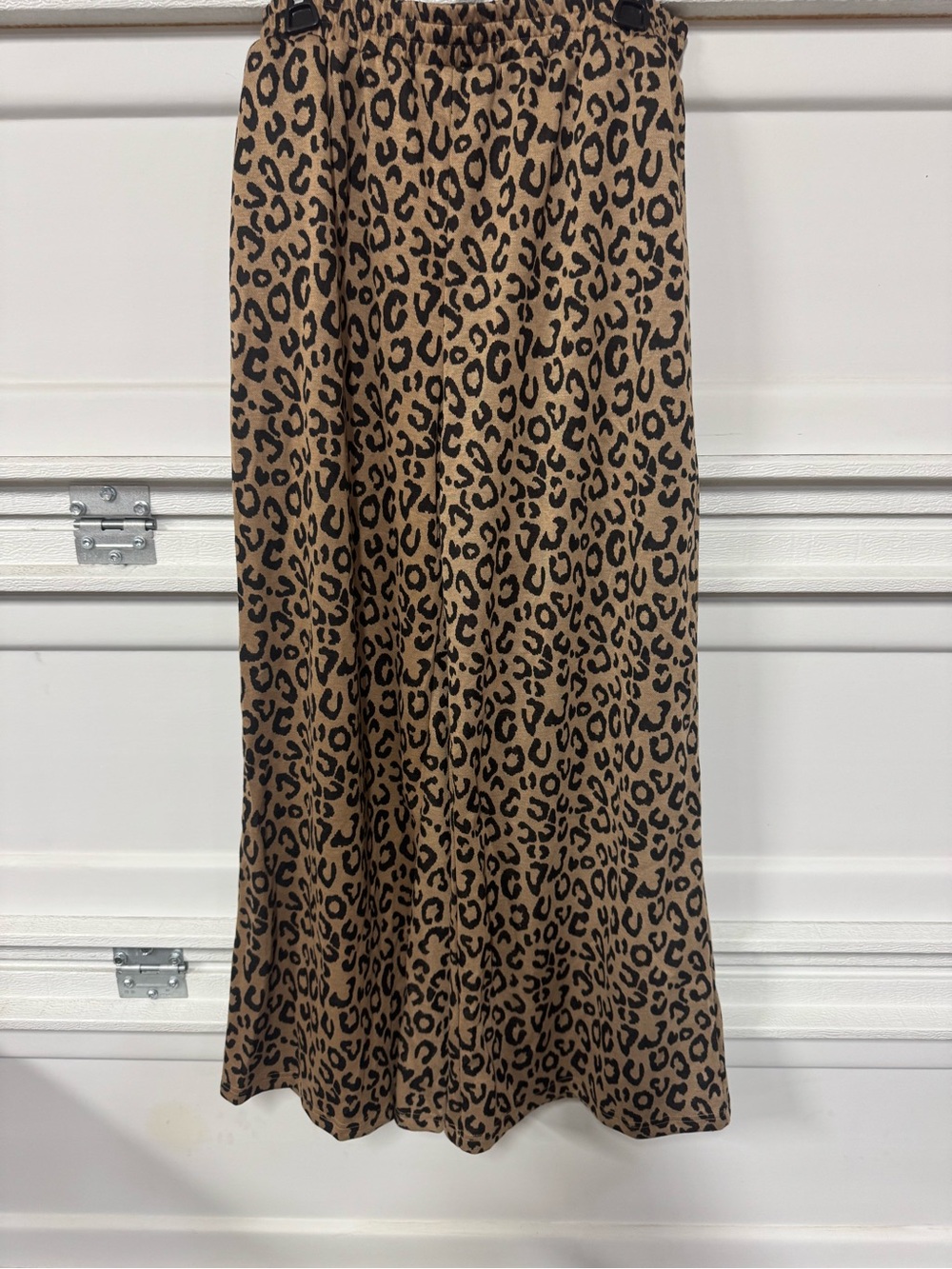 CIDER Women Leopard Print Wide Leg Lounge Pants XL New - Picture 4 of 5